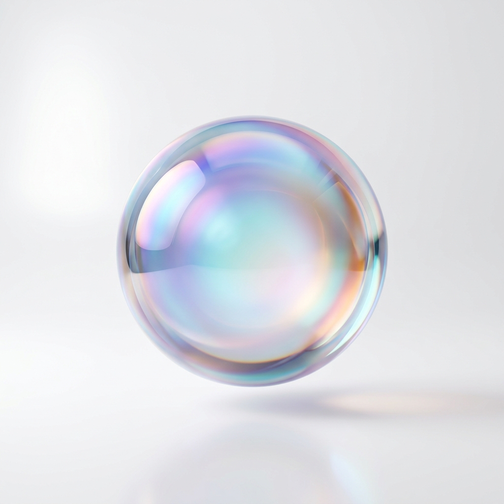 Conceptual Cover Visual showing premium minimal glassmorphism